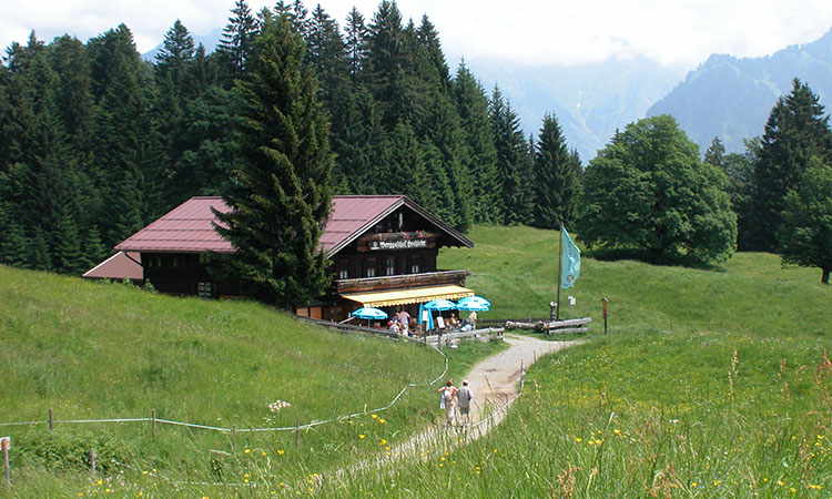 Berghütte Hochleite  in Oberstdorf